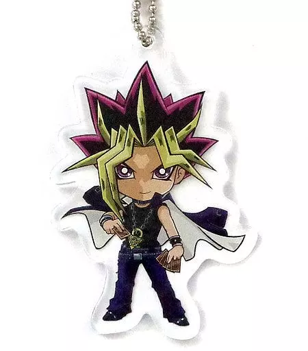 闇遊戯 「遊☆戯☆王×アニメプラザ池袋店 遊☆戯☆王カフェ アクリルボールチェーン」