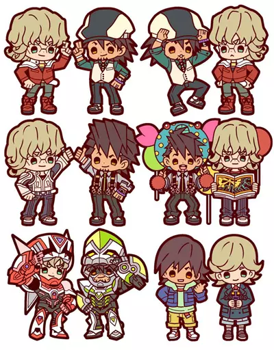 全6種セット 「ラバーマスコット バディコレ TIGER＆BUNNY」