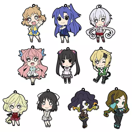 全10種セット 「戦姫絶唱シンフォギアGX 戦姫絶唱しないトレーディングストラップ その1」