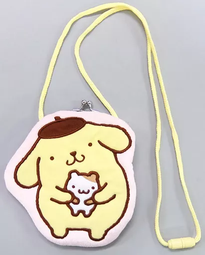 駿河屋 -<中古>プリン＆マフィン がまぐちフラットポーチ 「ポムポム