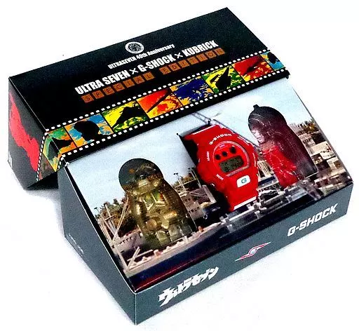 雑貨　[破損品/スリーブケース欠品] ウルトラセブン誕生40周年記念 G-SHOCK スペシャルエディション 「ウルトラセブン×G-SHOCK×キューブリック」 駿河屋 -<中古>[箱破損] ウルトラセブン誕生40周年記念 G-SHOCK