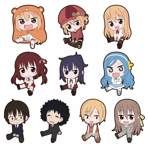 全10種セット 「干物妹!うまるちゃん ぺたん娘トレーディングラバーストラップ」