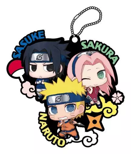 ナルト&サスケ&サクラ 「ラバーマスコット バディコレ BORUTO -NARUTO THE MOVIE- 成長したオレたちだってばよ編」
