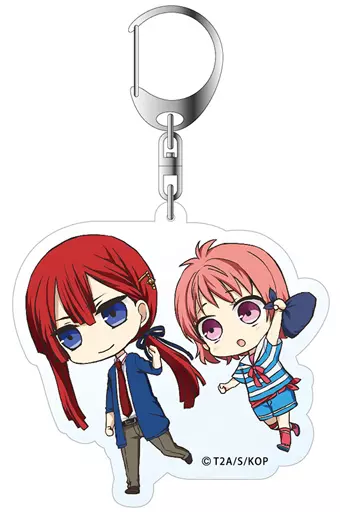 太刀花ユキノジョウ＆西園寺レオ アクリルキーホルダー ちびだんず 「KING OF PRISM by PrettyRhythm」