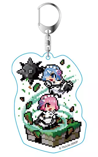 E.レム＆ラム ヴィネットアクリルキーホルダー 「Re：ゼロから始める異世界生活」