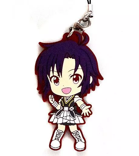 菊地真 ラバーストラップ きゅんキャラいらすとれーしょんず 「一番くじ アイドルマスター 10thLIVE～765PROver.～」 O賞