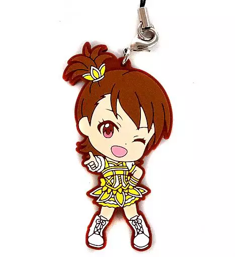 双海亜美 ラバーストラップ きゅんキャラいらすとれーしょんず 「一番くじ アイドルマスター 10thLIVE～765PROver.～」 O賞