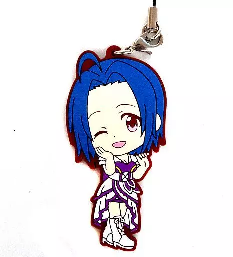 三浦あずさ ラバーストラップ きゅんキャラいらすとれーしょんず 「一番くじ アイドルマスター 10thLIVE～765PROver.～」 O賞