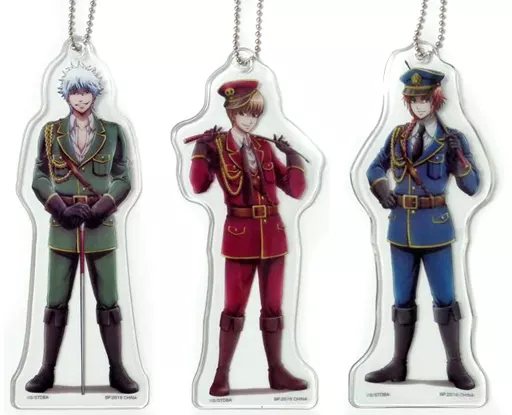 全3種セット ドS検定ビッグクリアキーホルダー～どうでもいい事に限ってなかなか忘れない～ 「銀魂」 キャラコミュヒロバ限定