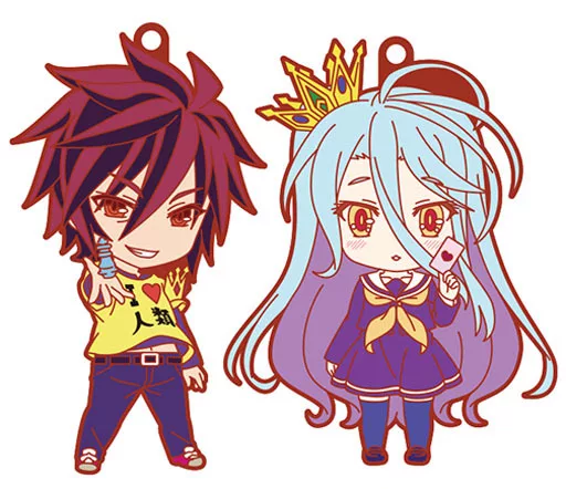 空＆白 ねんどろいどぷらす ラバーストラップ 空白セット(2個セット) 「ノーゲーム・ノーライフ」