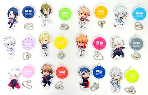 全12種セット 「アイドリッシュセブン×animatecafe トレーディングスタンドキーホルダー PGVer.」