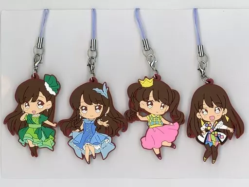 三森すずこ みもりん ラバーストラップセット(4個セット) 「Mimori Suzuko Live Tour 2016 “Grand Revue”」 東京会場限定
