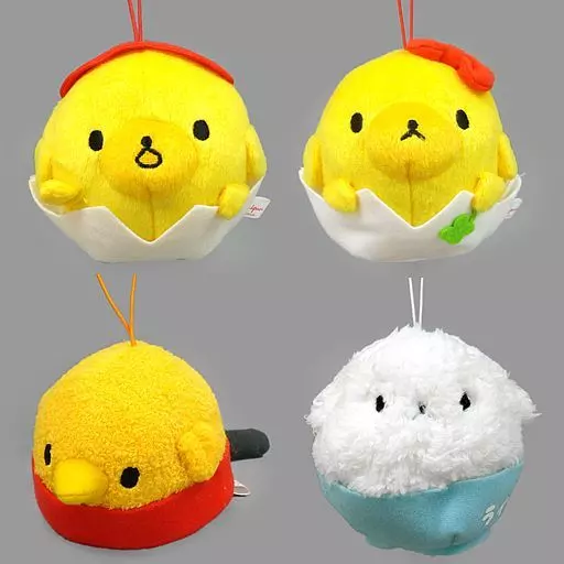 駿河屋 -<中古>全4種セット オムライヌ ミニぬいぐるみ 「おじぱん