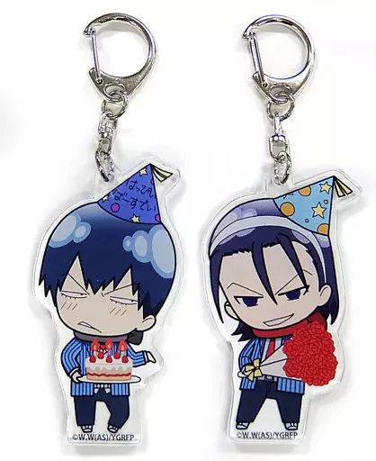 東堂尽八＆荒北靖友(パーティー) アクリルキーホルダー(2個セット) 「CD 弱虫ペダル GRANDE ROAD SIDE ROAD4 イベント限定版」 同梱特典