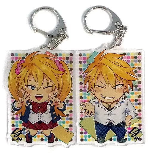 アニメ ストラップ キーホルダー 雑貨 セットA 駿河屋 -<中古>槇島玲二 Aセット(トキマチ☆エイセイver.) 特製
