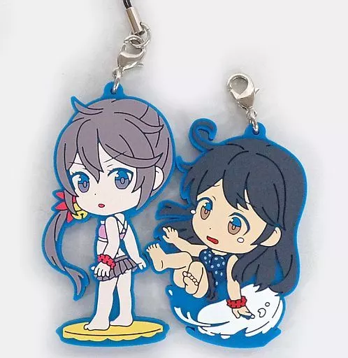 曙＆潮 ラバーストラップ2個セット 「一番くじプレミアム 艦隊これくしょん～艦これ～-真夏の艦娘だらけの水泳大会!-」 G賞