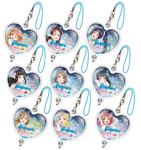 全9種セット 「ラブライブ!サンシャイン!! つながるふにふにマスコット」