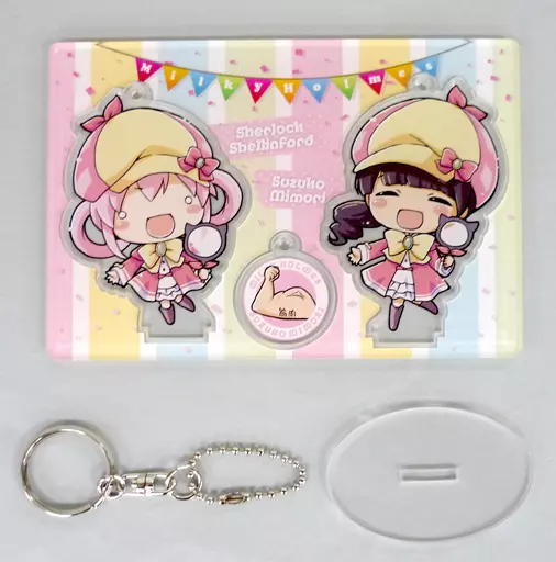 シャロ&みもりん(三森すずこ) アクリルシートキーホルダー 「ライブ 探偵歌劇 ミルキィホームズ TD 『とろとろどんどん』」