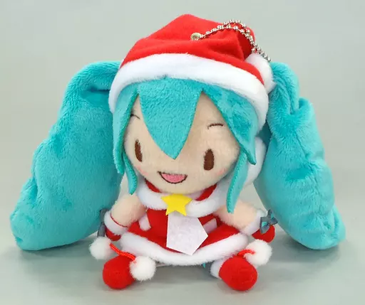 初音ミク ふわふわキーチェーンマスコット ミク＆KAITO＆MEIKO クリスマス 「初音ミク -Project DIVA-F 2nd」