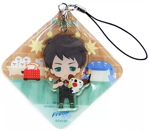 山崎宗介 「Free!-Eternal Summer-×喫茶イワサメ with パルコアラ カバーアクリルチャーム」