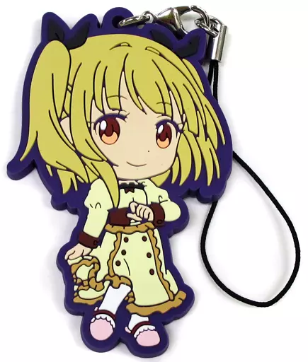 飯島ゆん ラバーストラップ きゅんキャラいらすとれーしょんず 「一番くじ NEW GAME!」 A賞