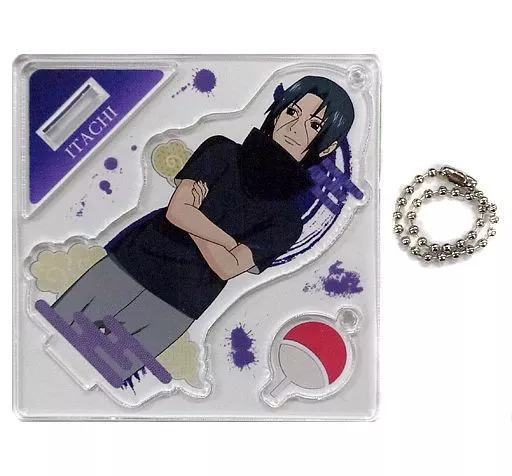 キーホルダー・マスコット(キャラクター)　うちはイタチ スタンド付きアクリルキーホルダー 「NARUTO-ナルト- 疾風伝 イタチ真伝篇～光と闇～ in J-WORLD TOKYO」