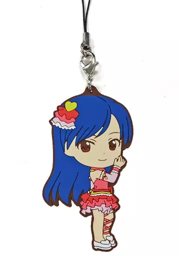 如月千早 ラバーストラップ きゅんキャラいらすとれーしょんず 「一番くじ アイドルマスター プラチナスターズ」 E賞