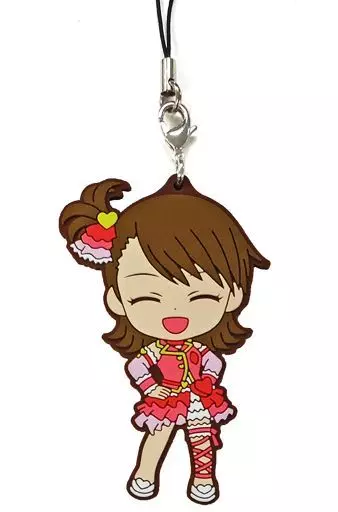 双海亜美 ラバーストラップ きゅんキャラいらすとれーしょんず 「一番くじ アイドルマスター プラチナスターズ」 E賞