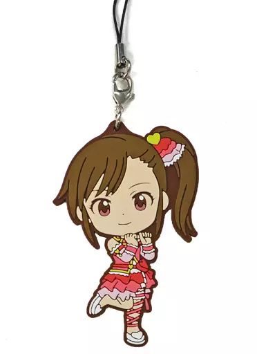 双海真美 ラバーストラップ きゅんキャラいらすとれーしょんず 「一番くじ アイドルマスター プラチナスターズ」 E賞