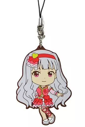 四条貴音 ラバーストラップ きゅんキャラいらすとれーしょんず 「一番くじ アイドルマスター プラチナスターズ」 E賞