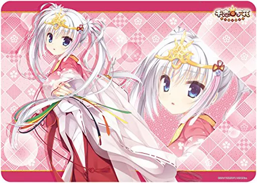 Chaos TCG ホビーステーション限定プレイマット 千恋万花 朝武芳乃 キャラクター万能ラバーマット 千恋＊万花 「朝武芳乃」 Ver.3