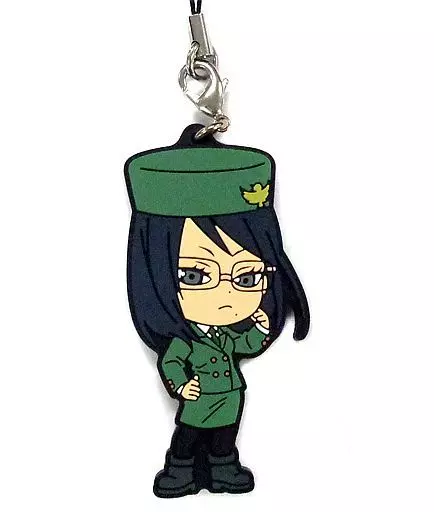 清水潔子 ラバーストラップ～ファイターボックス～ きゅんキャラいらすとれーしょんず 「一番くじ ハイキュー!!～世界が泣いた巨匠縁下監督の話題作が待望の商品化!!～」 ファイターボックス 4等