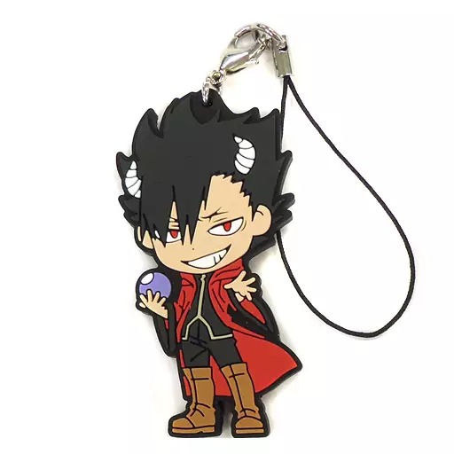 黒尾鉄朗 ラバーストラップ～クエストボックス～ きゅんキャラいらすとれーしょんず 「一番くじ ハイキュー!!～世界が泣いた巨匠縁下監督の話題作が待望の商品化!!～」 クエストボックス D賞