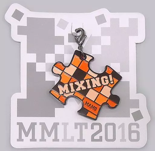 宮野真守 Mamorialチャーム(オレンジ) 「MAMORU MIYANO LIVE TOUR 2016～MIXING!～」 宮城会場限定