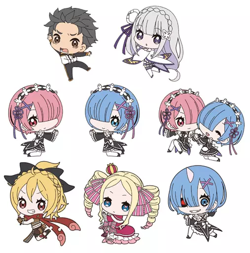全8種セット 「Re：ゼロから始める異世界生活 ラバQ」