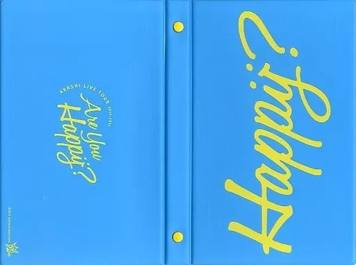 嵐 Are you Happy? フォルダ ＋ 会報65~76（67と75ナシ） 嵐 LIVE