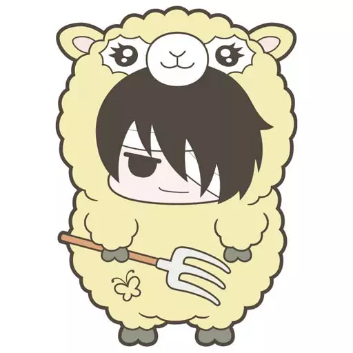 高杉晋助(アルパカ) 「ラバーマスコット 銀魂 ハタ皇子のアニマルパラダイス ラブ&ピース牧場」