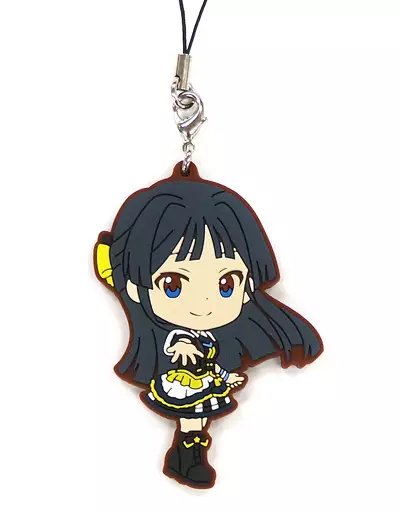 最上静香 ラバーストラップ きゅんキャラいらすとれーしょんず 「一番くじ アイドルマスター ミリオンライブ! BELIEVE MY DRE＠M!! MEMORY」 G賞