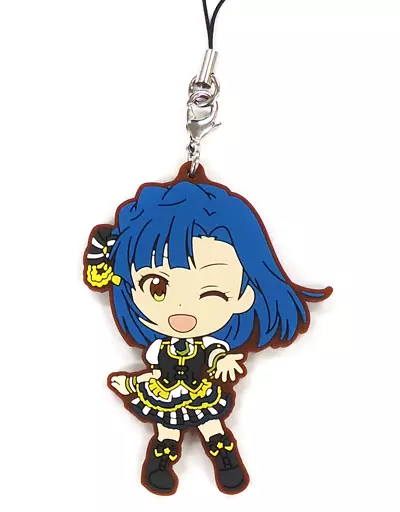 七尾百合子 ラバーストラップ きゅんキャラいらすとれーしょんず 「一番くじ アイドルマスター ミリオンライブ! BELIEVE MY DRE＠M!! MEMORY」 G賞