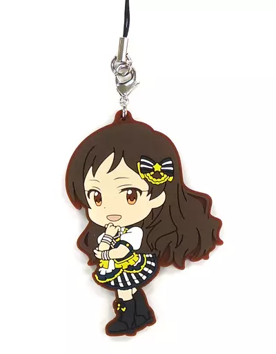 北沢志保 ラバーストラップ きゅんキャラいらすとれーしょんず 「一番くじ アイドルマスター ミリオンライブ! BELIEVE MY DRE＠M!! MEMORY」 G賞