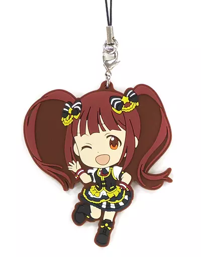 松田亜利沙 ラバーストラップ きゅんキャラいらすとれーしょんず 「一番くじ アイドルマスター ミリオンライブ! BELIEVE MY DRE＠M!! MEMORY」 G賞