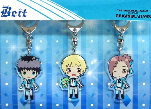 Beit 公式SDキャラアクリルチャームセット(3個組) 「THE IDOLM＠STER SideM 2nd STAGE～ORIGIN＠L STARS～」