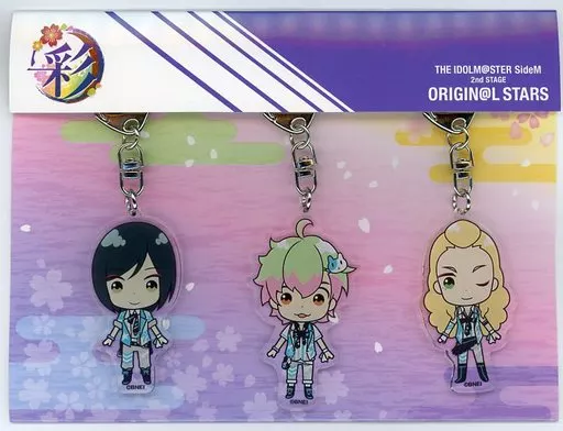 彩 公式SDキャラアクリルチャームセット(3個組) 「THE IDOLM＠STER SideM 2nd STAGE～ORIGIN＠L STARS～」