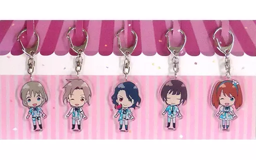Cafe Parade 公式SDキャラアクリルチャームセット(5個組) 「THE IDOLM＠STER SideM 2nd STAGE～ORIGIN＠L STARS～」