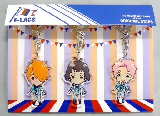F-LAGS 公式SDキャラアクリルチャームセット(3個組) 「THE IDOLM＠STER SideM 2nd STAGE～ORIGIN＠L STARS～」