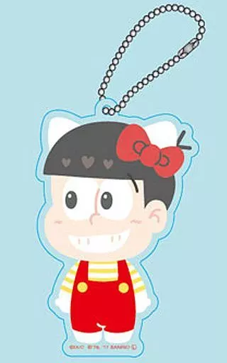 おそ松×ハローキティ 「おそ松さん×サンリオキャラクターズ トレーディングアクリルキーホルダー」