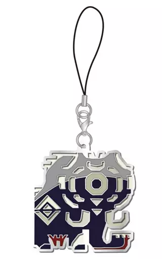 銀嶺ガムート モンスターハンター モンハン　ダブルクロス ステンドマスコット グッズ】「モンスターハンターダブルクロス モンスターアイコン