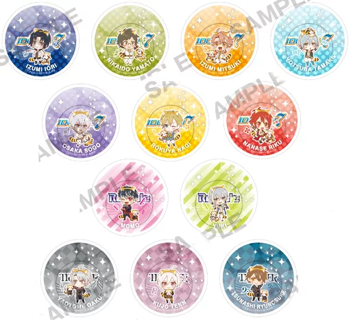全12種セット 「アイドリッシュセブン×あらいぐまラスカル ラスカリッシュセブン ウォーターインコレクション」