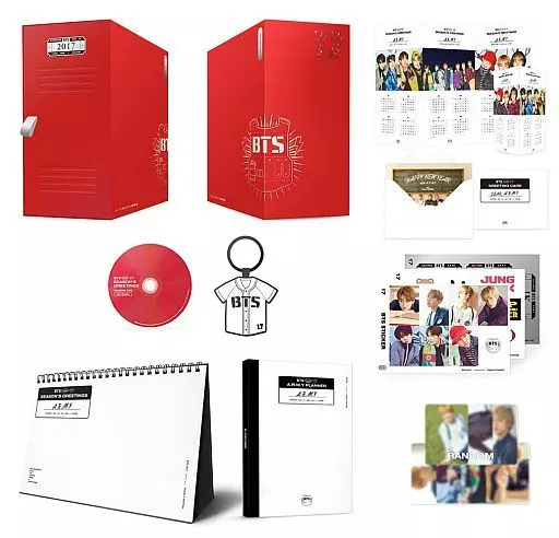 その他雑貨(男性)　BTS(防弾少年団) BTS 2017 SEASON’S GREETINGS(日本版) タワーレコード限定