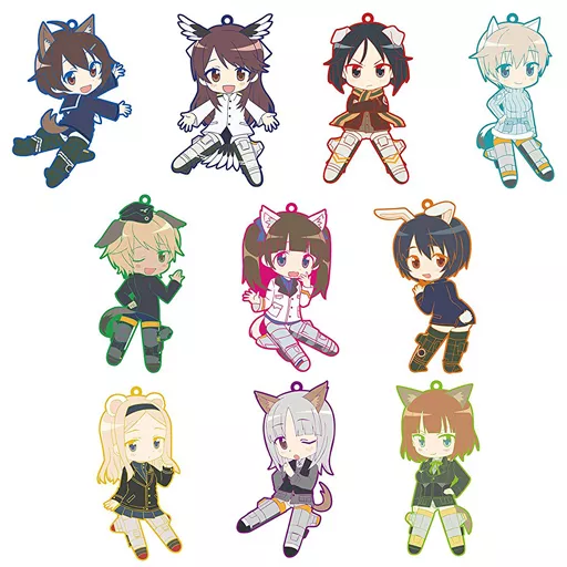 全10種セット 「トイズワークスコレクション にいてんごむっ! ブレイブウィッチーズ」